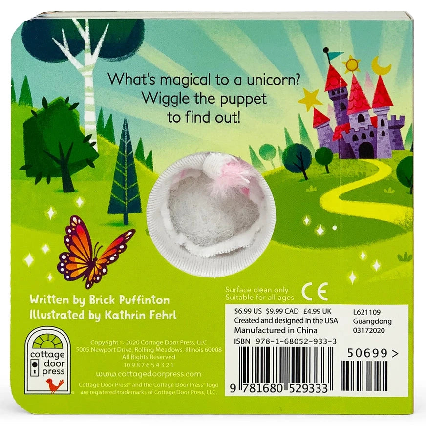 Finger Puppet Book - A Little Unicorn - Kid's Stuff Superstore