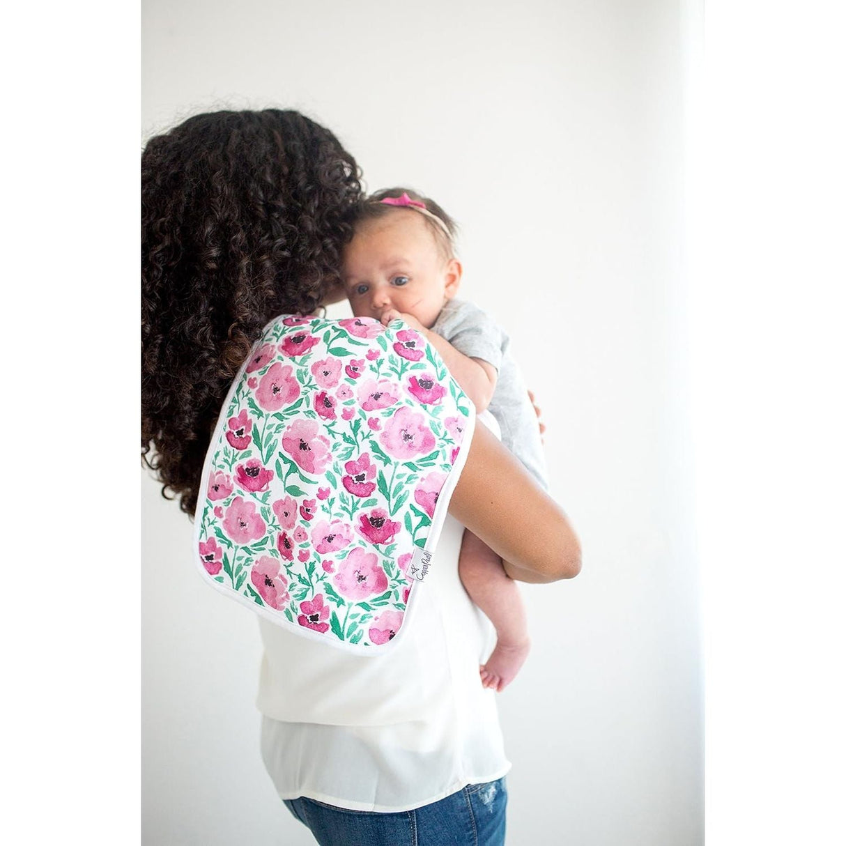 Copper Pearl Premium Baby Burp Cloths 3-Pack - Bloom - Kid's Stuff Superstore
