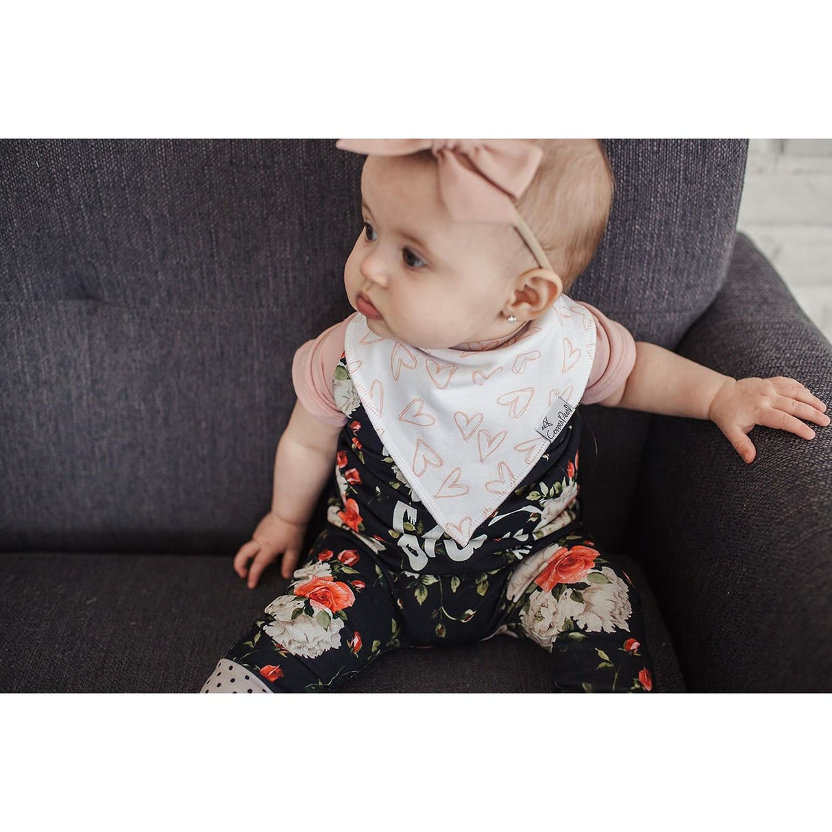 Copper Pearl Baby Bandana Bibs 4 Pack - Lola - Kid's Stuff Superstore