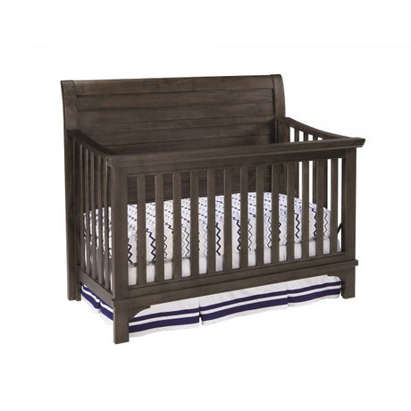 Taylor Convertible Crib & Double Dresser| River Rock - Kid's Stuff Superstore