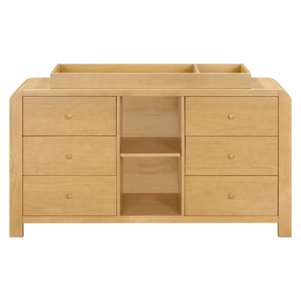 Babyletto TipToe 6-Drawer Dresser with Cubbies - Kid's Stuff Superstore