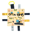 Baby Jack 8x8 Crinkle Sensory Toy - Construction - Kid's Stuff Superstore