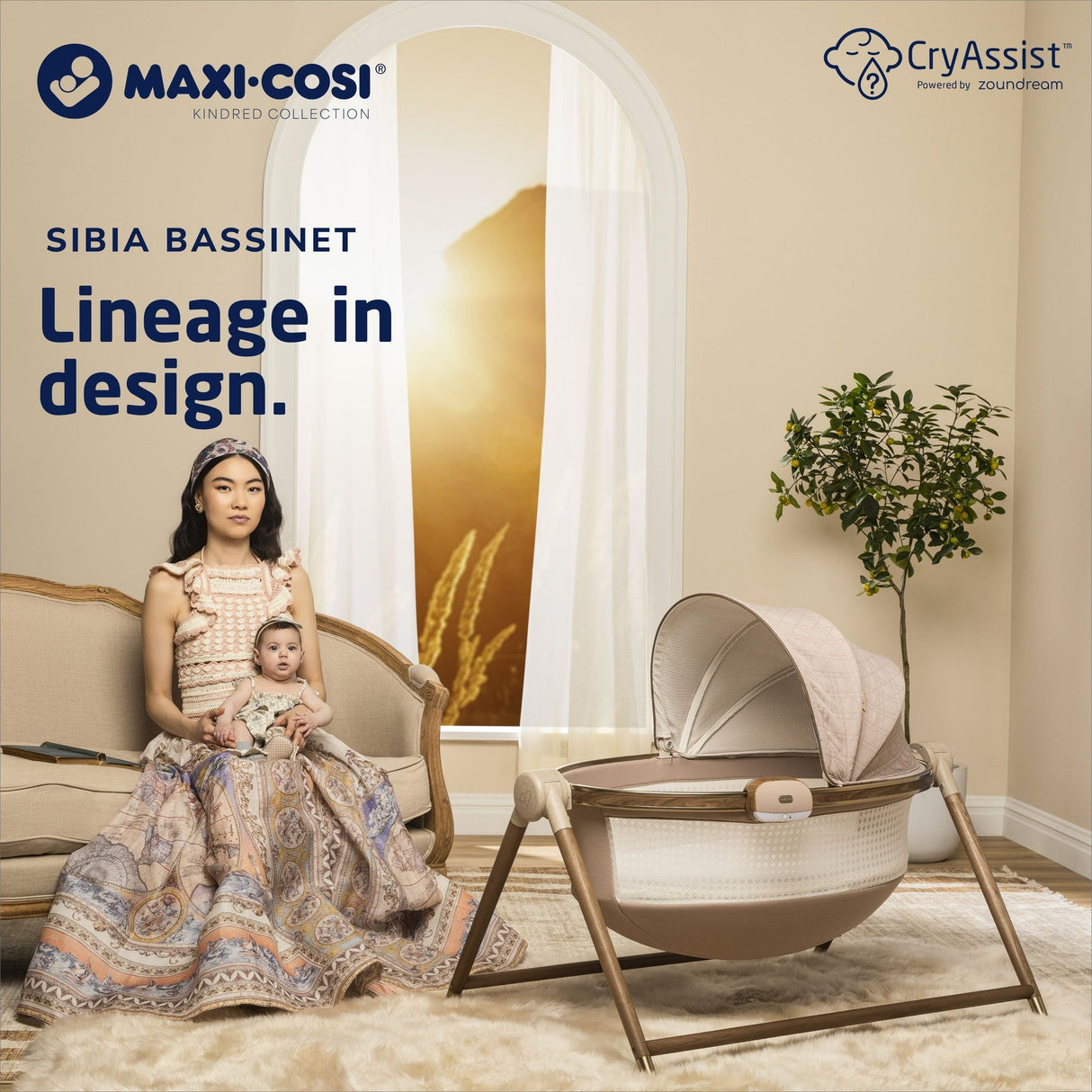 Maxi-Cosi Kindred Sibia Bassinet - Kid's Stuff Superstore