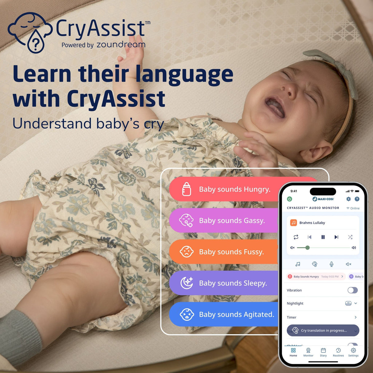 Maxi-Cosi Kindred Sibia Bassinet - Kid's Stuff Superstore