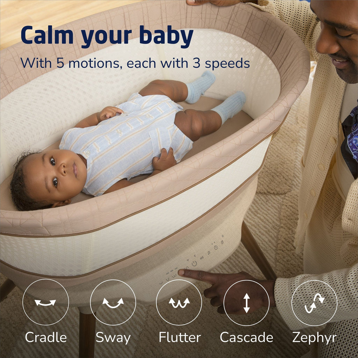 Maxi-Cosi Kindred Starling Smart Bassinet - Kid's Stuff Superstore