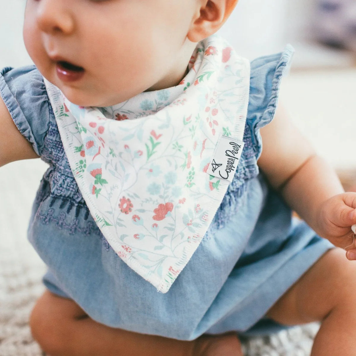 Copper Pearl Baby Bandana Bibs 4 Pack - Claire - Kid's Stuff Superstore
