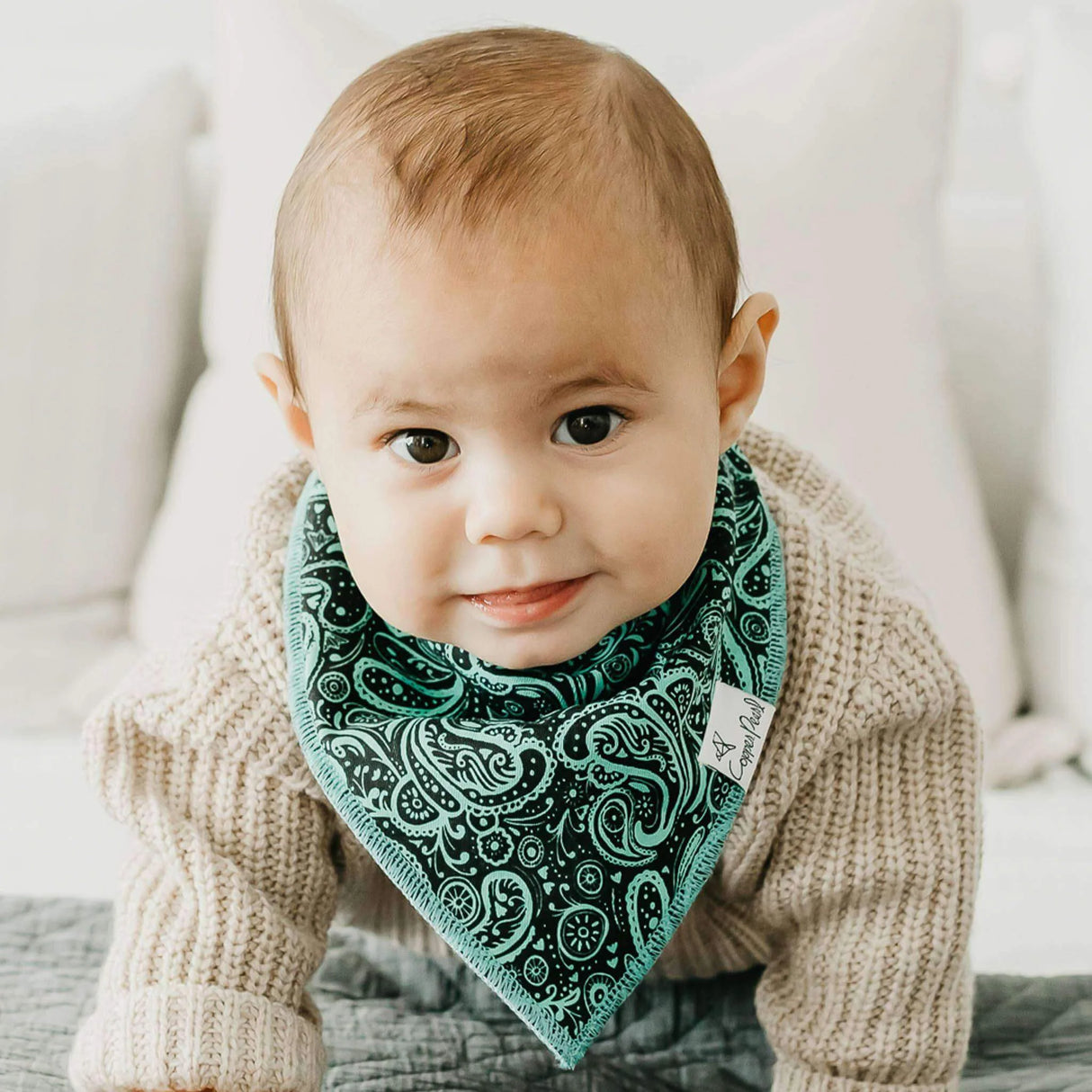 Copper Pearl Baby Bandana Bibs 4 Pack - Jo