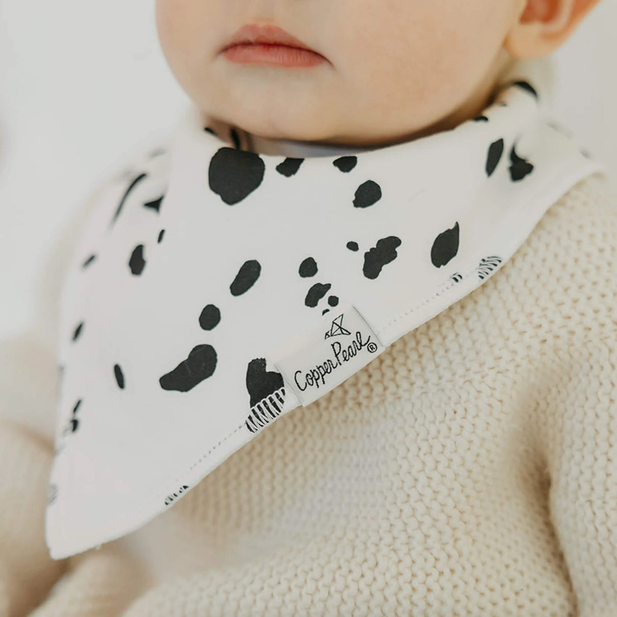Copper Pearl Baby Bandana Bibs 4 Pack - Rufus