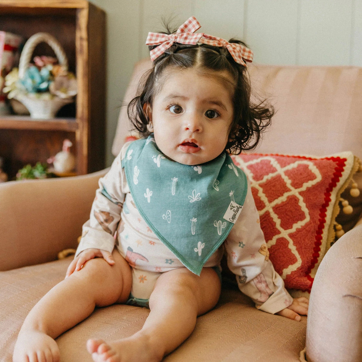 Copper Pearl Baby Bandana Bibs 4 Pack - Cheyenne - Kid's Stuff Superstore