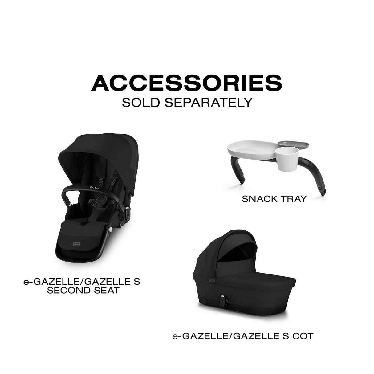 Cybex e-Gazelle S Electronic Assist Single-to-Double Stroller - Kid's Stuff Superstore