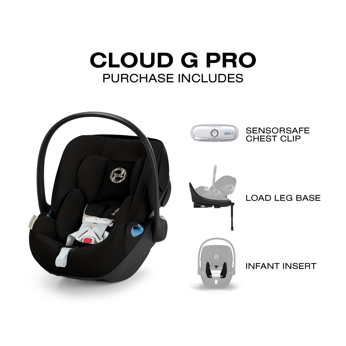 Cybex Cloud G Pro Comfort Extend Infant Car Seat - Kid's Stuff Superstore