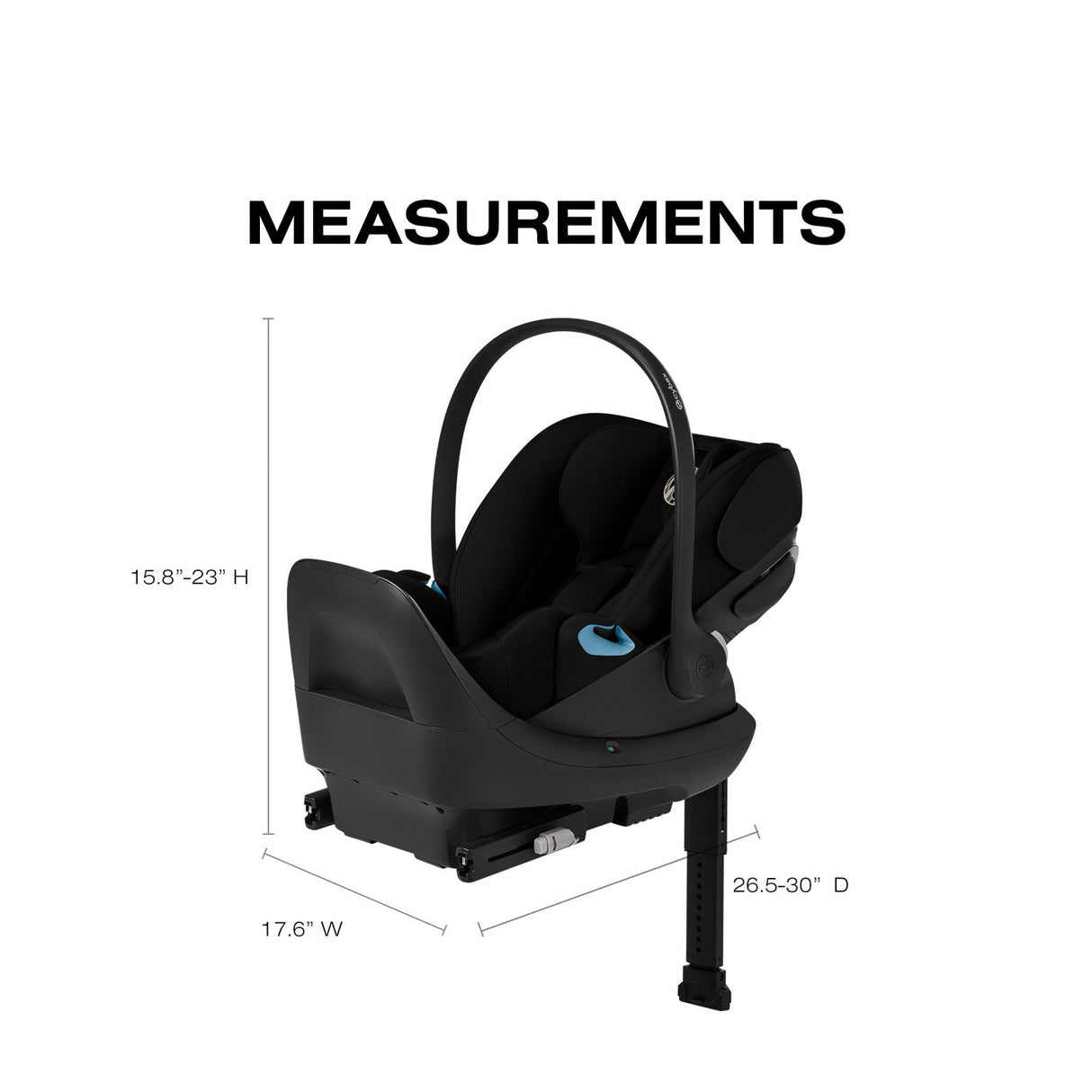 Cybex Cloud G Pro Comfort Extend Infant Car Seat - Kid's Stuff Superstore