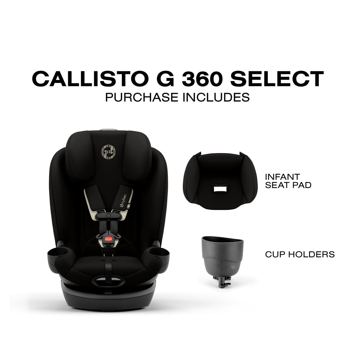 Cybex Callisto G 360 Select Rotating All-in-One Convertible Car Seat - Kid's Stuff Superstore