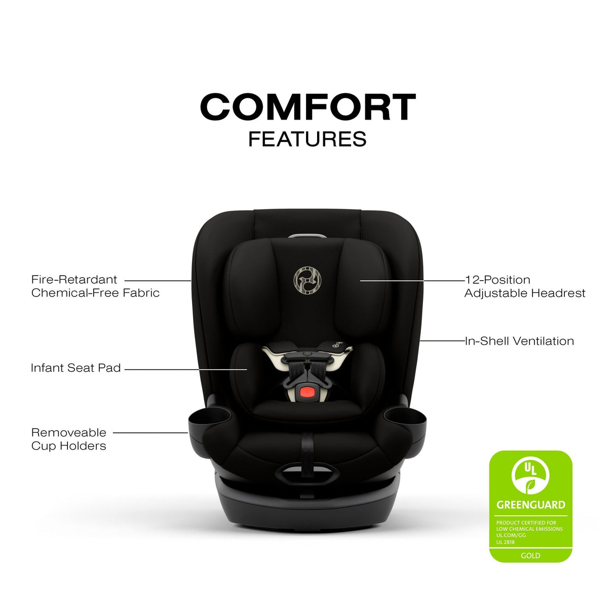 Cybex Callisto G 360 Select Rotating All-in-One Convertible Car Seat - Kid's Stuff Superstore