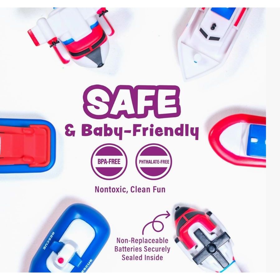 Ocean Rescue Light Up Bath Toy