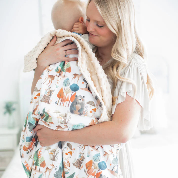 Honey Lemonade Minky Blanket - Enchanted Forest - Kid's Stuff Superstore