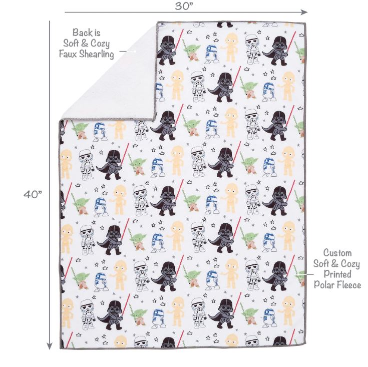 Lambs & Ivy- Star Wars Classic Blanket