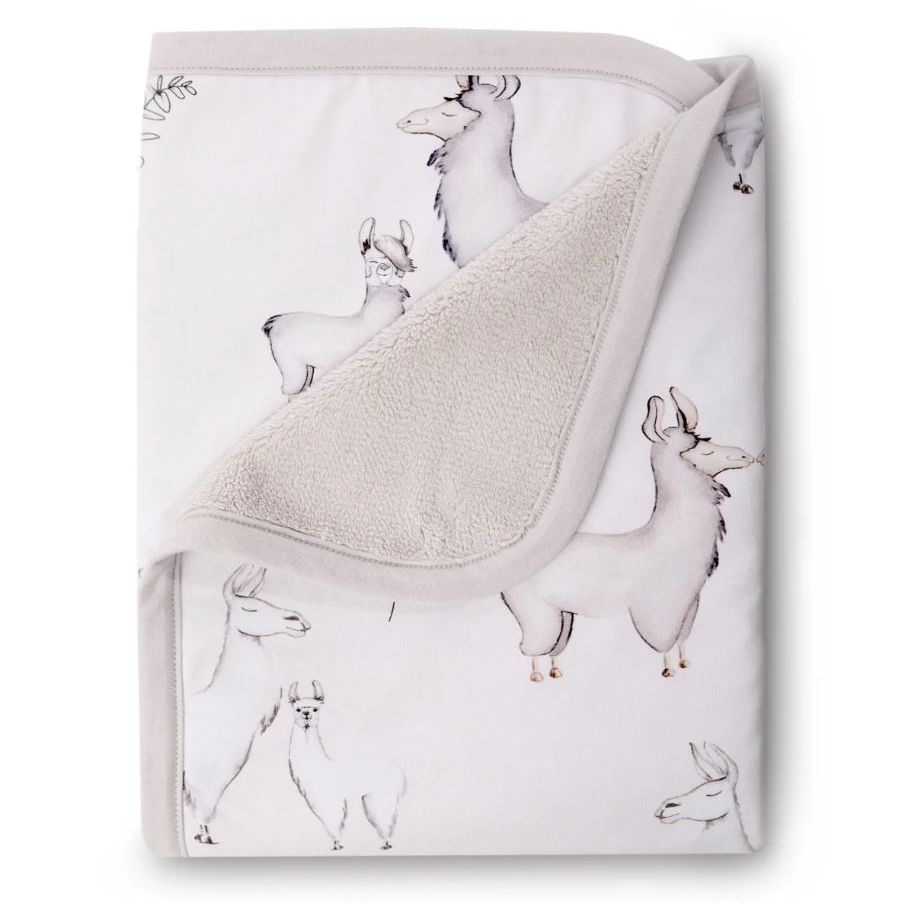 Oilo Jersey Cuddle Blanket - Llama - Kid's Stuff Superstore
