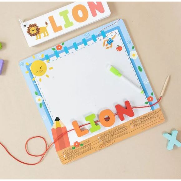 Alphabet Puzzle Set with Flashcards and Whiteboard - Kid's Stuff Superstore