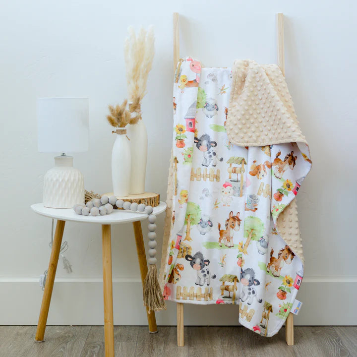 Honey Lemonade Minky Blanket - Farm Life - Kid's Stuff Superstore