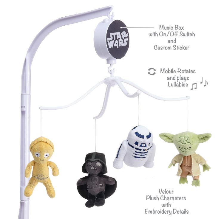 Lambs & Ivy- Star Wars Classic Musical Mobile