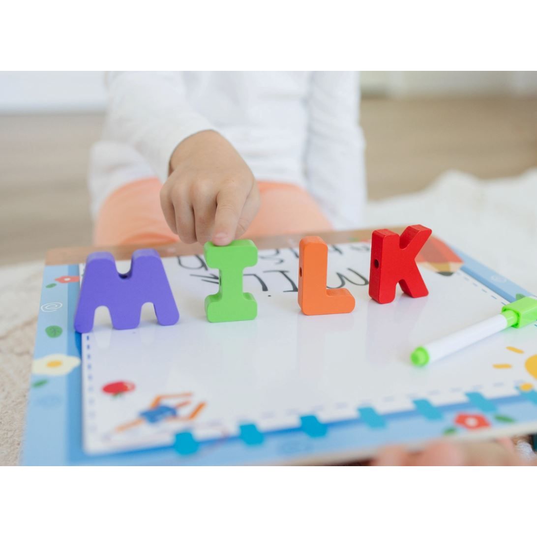 Alphabet Puzzle Set with Flashcards and Whiteboard - Kid's Stuff Superstore