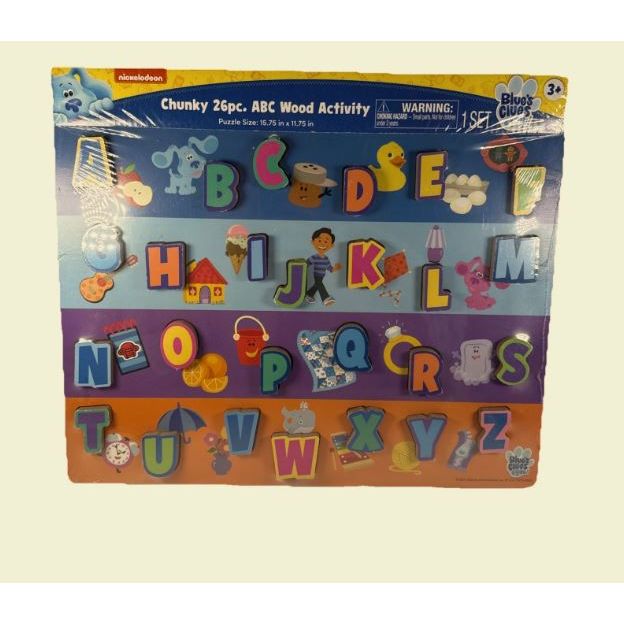 Blues Clues Wooden ABC Activity Puzzle