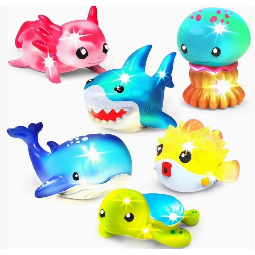 Under The Sea Light Up Bath Toys
