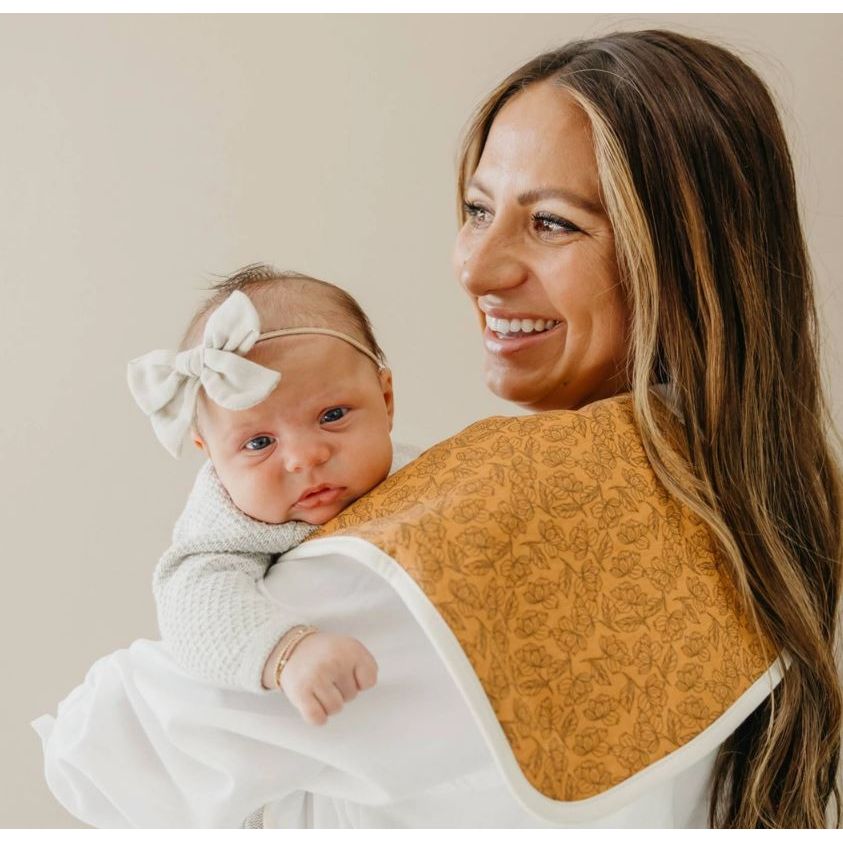 Copper Pearl Premium Baby Burp Cloths 3-Pack - Eden - Kid's Stuff Superstore