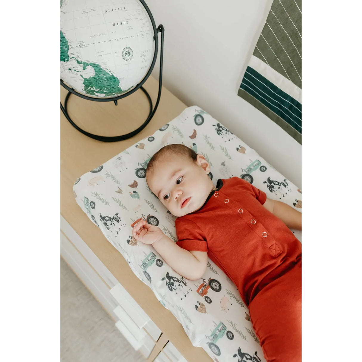 Copper Pearl Changing Pad Cover - Jo - Kid's Stuff Superstore