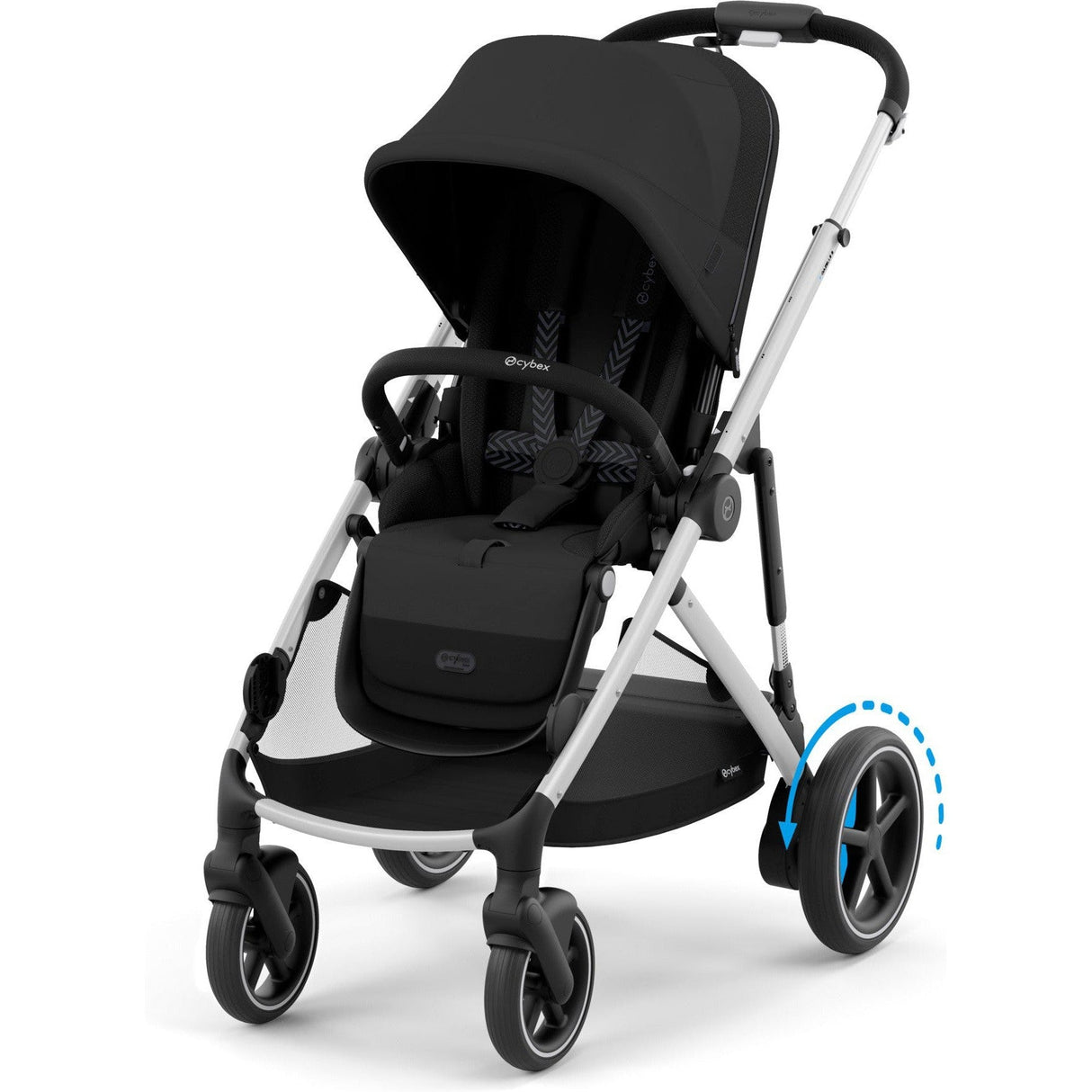 Cybex e-Gazelle S Electronic Assist Single-to-Double Stroller - Kid's Stuff Superstore