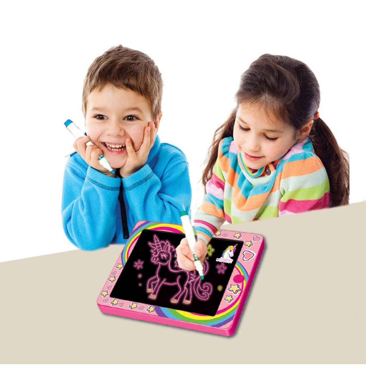 Unicorn Glow Pad Drawing Board - Kid's Stuff Superstore