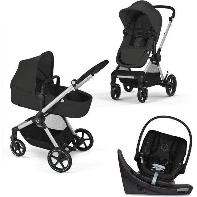 Cybex EOS Stroller + Aton G Swivel Infant Car Seat with Sensorsafe Travel System - Kid's Stuff Superstore