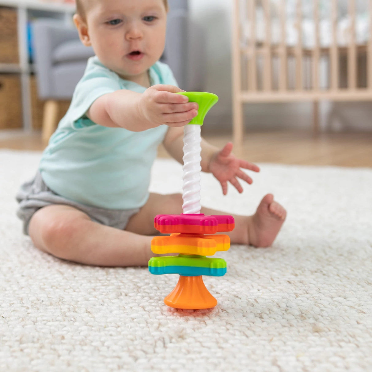 Fat Brain Toys - MiniSpinny - Kid's Stuff Superstore