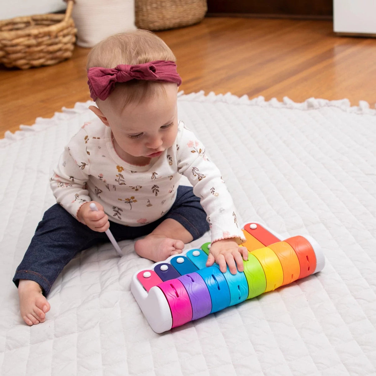 Fat Brain Toys - Rock 'N Roller Piano - Kid's Stuff Superstore