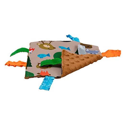 Baby Jack 8x8 Crinkle Sensory Toy - Forest - Kid's Stuff Superstore