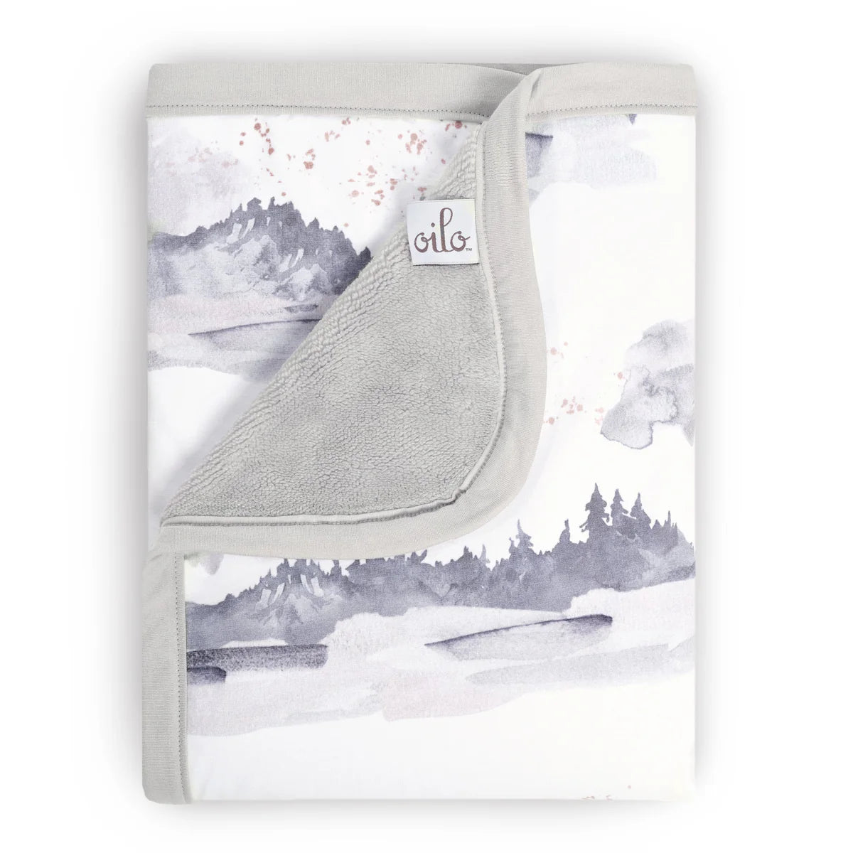 Oilo Jersey Cuddle Blanket - Mountains - Kid's Stuff Superstore