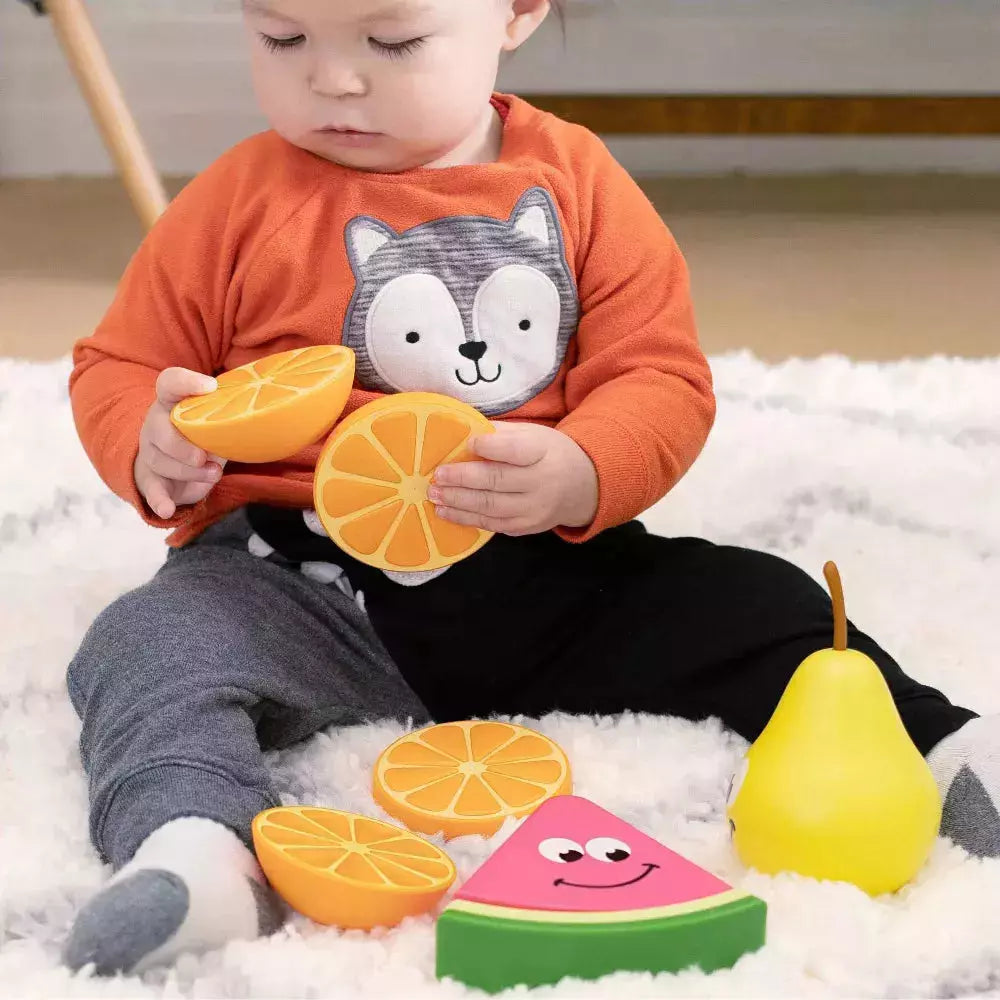 Fat Brain Toys - Fruit Friends 3-in-1 Toddler Toy - Kid's Stuff Superstore