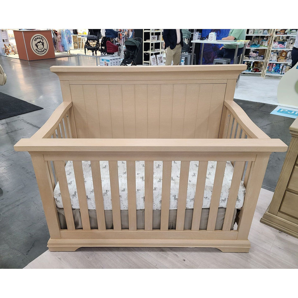 Pali Genova Forever Crib with Decor Base - Kid's Stuff Superstore