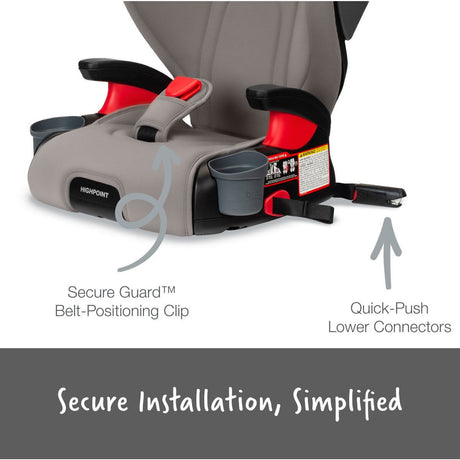 Britax Highpoint Backless Belt-Positioning Booster Seat with Safewash - Kid's Stuff Superstore