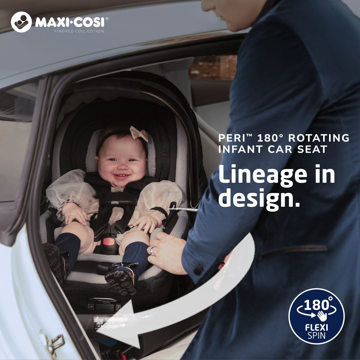 Maxi-Cosi Kindred Peri 180° Rotating Infant Car Seat - Kid's Stuff Superstore
