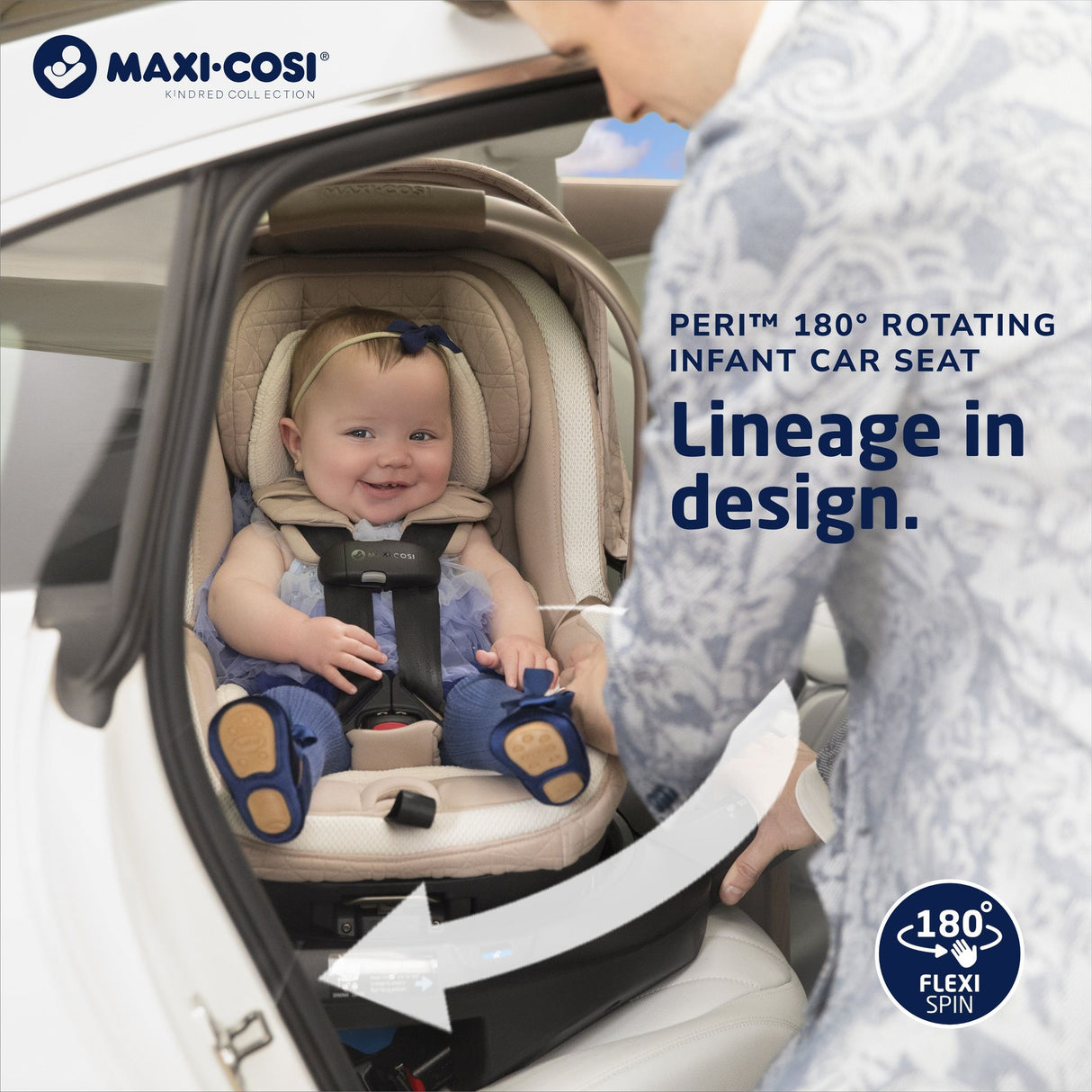 Maxi-Cosi Kindred Peri 180° Rotating Infant Car Seat - Kid's Stuff Superstore
