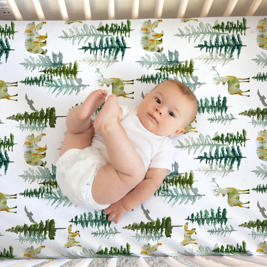 Honey Lemonade Crib Sheet - In the Woods - Kid's Stuff Superstore
