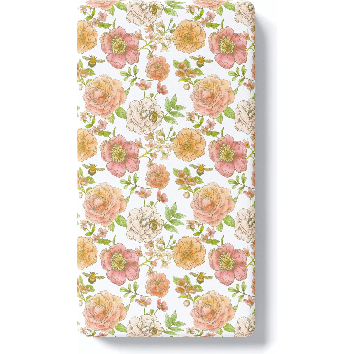 Honey Lemonade Crib Sheet - Botanical Floral - Kid's Stuff Superstore