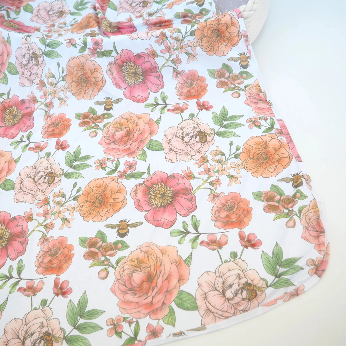 Honey Lemonade Swaddle Blanket - Botanical Floral - Kid's Stuff Superstore