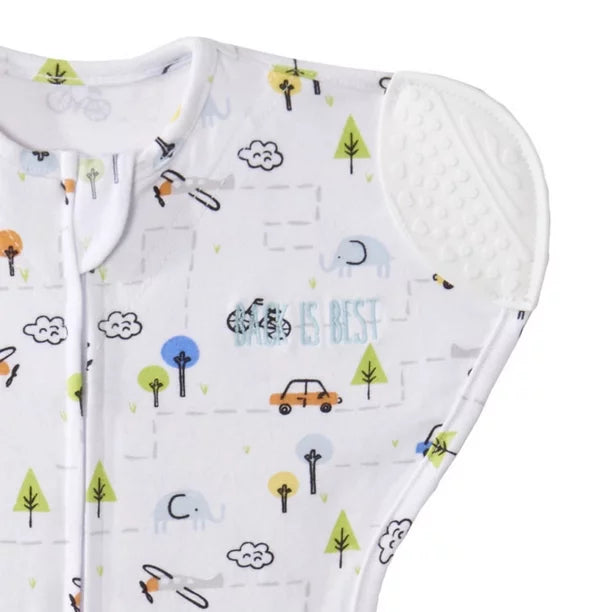 Halo Sleep Sack Self Soothing Swaddle - Tiny Town - Kid's Stuff Superstore