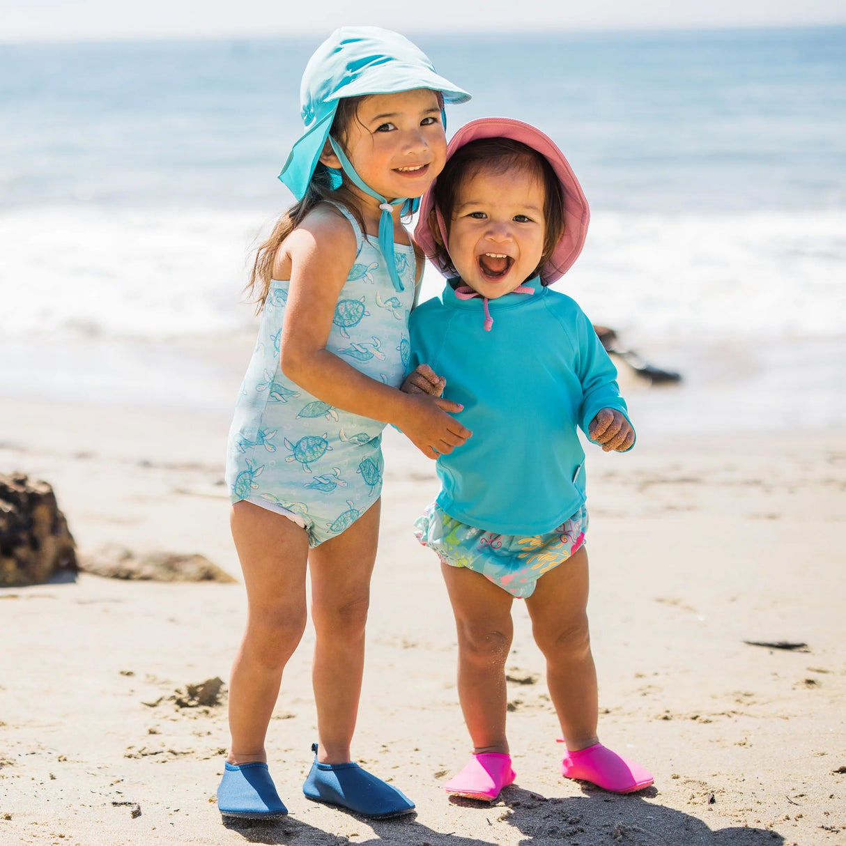 Green Sprouts Long Sleeve Swim Shirt - Teal - Kid's Stuff Superstore