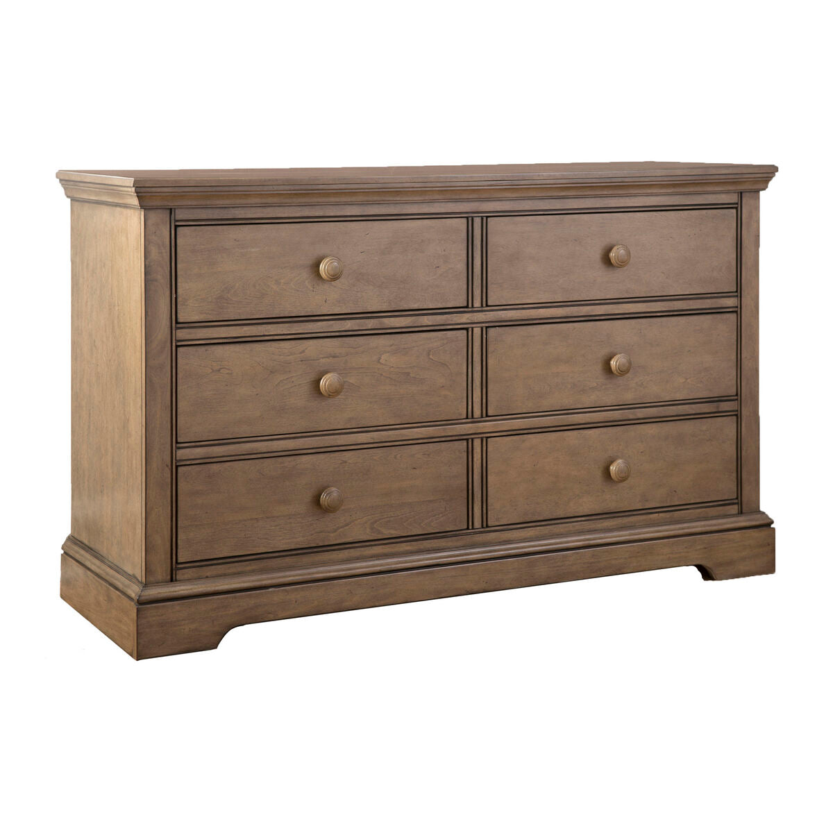 Westwood Hanley Island Crib and Double Dresser - Cashew - Kid's Stuff Superstore