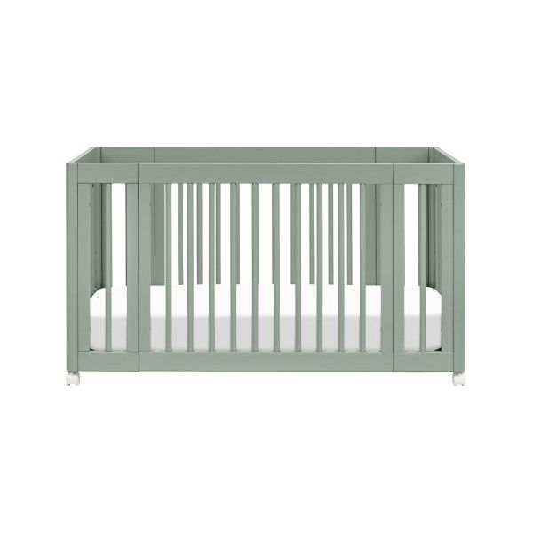 Babyletto Yuzu 8-in-1 Convertible Crib with All-Stages Conversion Kits - Light Sage - Kid's Stuff Superstore