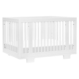 Babyletto Yuzu 8 in 1 Convertible Crib and Double Dresser - White - Kid's Stuff Superstore